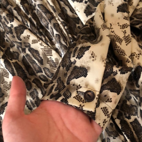 Snake print animal print blazer - Picture 4 of 4